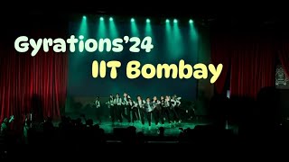 Gyrations’24 at IIT Bombay shorts iitbombaylife shortsvideo concert danceiit [upl. by Kristen]