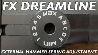 FX Dreamline External Hammer Spring Adjustment [upl. by Eniala123]