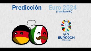 Predicción  Eurocopa 2024 Clasificación  Fun animator [upl. by Etat]