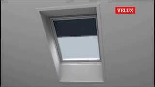 VELUX mörkläggningsgardin  Montering av VELUX mörkläggningsgardin [upl. by Marek538]