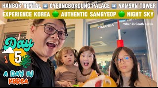 DAY 5 KOREA TRAVEL  GYEONGBOKGUNG PALACE HANBOK RENTAL amp NAMSAN SEOUL TOWER  OCTOBER 2024 [upl. by Hait725]