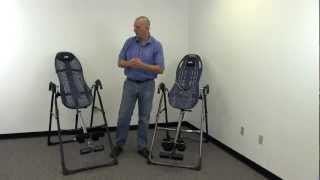 Teeter Hang Ups EP560 Review and Comparison to EP550 Inversion Table [upl. by Namrak502]