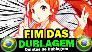 FIM Das Quintas de Dublagens na Crunchyroll [upl. by Edwine]