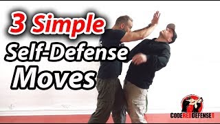 3 Simple Self Defense Moves Everyone Should Know [upl. by Ekim]