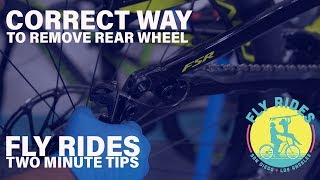 How to replace the rear wheel and inner tube ANEB002 US UK EU [upl. by Lehcim]