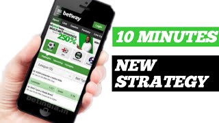 10 minutes 1x2 from 1 to 10 betway winning strategy and tutorial [upl. by Annawot]