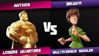 MMs2 Losers Quarters  Anthos Superman Vs BrianYi Shaggy MultiVersus Tournament [upl. by Natsyrt384]