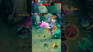 Gusion Vs Zilong 🗿 4K ML Shorts mobilelegends mlbb [upl. by Tnomal]