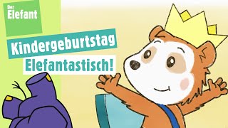 Bobo feiert Geburtstag amp Bobo geht auf den Dachboden  Der Elefant  WDR [upl. by Elleinahc457]