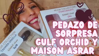 🎁SORPRESON 4 PERFUMAZOS MUSK COLLECTION GULF ORCHID MAGIC NIGHT FAIRY TALE MAISON ASRAR [upl. by Neville618]