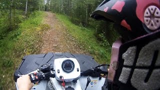 TESTISSÄ POLARIS SPORTSMAN 570  SOUNDCHECK amp DRIVING [upl. by Yarased522]