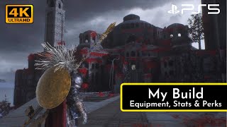 Bleak Faith Forsaken PS5  Equipment Stats amp Perks My Build [upl. by Hilar]