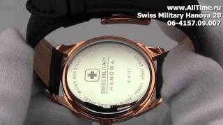 Мужские наручные швейцарские часы Swiss Military Hanowa 06415709007 [upl. by Noeruat]