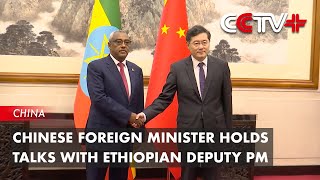 Chinese Foreign Minister Holds Talks with Ethiopian Deputy PM [upl. by Artemisia]