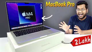 MacBook Pro M4 Pro Unboxing Benchmark Video Editing Test Camera Test  Macbook M4 Pro Unboxing [upl. by Alletnahs444]