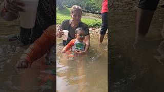 Full video on my channel Baby Asarians first time in Caura river [upl. by Yde]