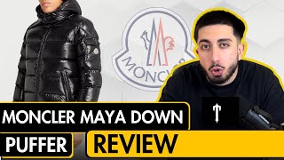 I Saved £300 on Moncler in Rome  Moncler Maya Down Puffer Jacket Review [upl. by Other]