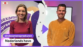 Examenspreekuur Nederlands havo met docenten Arnoud en Linda [upl. by Ahsekal]