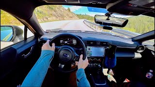 2023 Subaru BRZ Limited 6MT  Mountain Run [upl. by Morel]