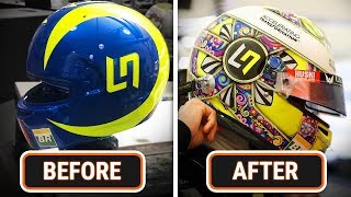 How Is An F1 Helmet Designed [upl. by Dogs]