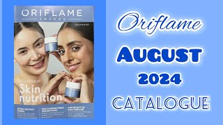 Oriflame August 2024 catalogue  Optimals Range  Perfume  Tender care  50 off deals [upl. by Henson]