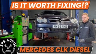 IS IT WORTH FIXING HIGH MILEAGE MERCEDES W209 CLK DIESEL [upl. by Telrats560]