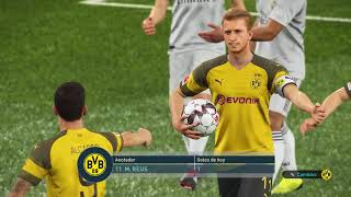 Pro Evolution Soccer 2019  Playing at Signal Iduna Park [upl. by Llenrrad332]