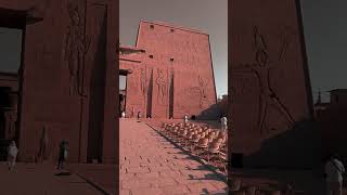 Edfu Temple of Horus  travelegyptwanderlust viralvideos instagram egypt edfu edfutemple [upl. by Linsk]