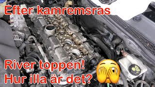 Kamremshaveri hur illa har det gått går motorn att rädda  Volvo 5cylindrig [upl. by Annice38]