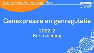 8 Examenvraag van vandaag  Havo  20222 Borstvoeding [upl. by Tebasile396]