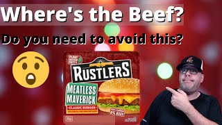 RUSTLERS  MEATLESS MAVERICK CLASSIC BURGER [upl. by Haridan]