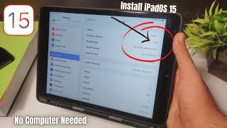 Install iOS 15  iPadOS 15 Right now  No computer needed  Works on both iPhone amp iPad [upl. by Chuch]