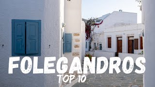 Top 10 Things To Do in Folegandros Greece 2023 [upl. by Bohlen]