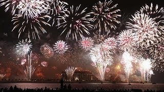 New Years fireworks in Dubai are included in the Guinness Book of Records [upl. by Afatsom420]