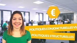 Politiques conjoncturelles versus politiques structurelles  SES  digiSchool [upl. by Jacqui]