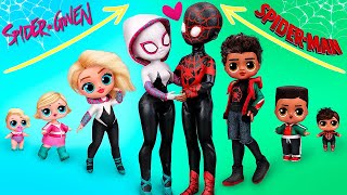 Growing Up in SpiderVerse 30 DIYs for LOL Surprise [upl. by Savinirs]