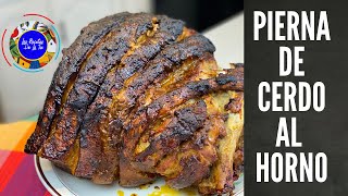 Pierna de Cerdo al Horno Receta Fácil PiernaDeCerdo ElSalvador [upl. by Ecadnarb358]