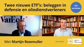 Twee nieuwe ETFs defensie en oliedienstverleners [upl. by Asilav]