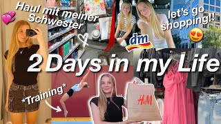 VLOG💌Shopping Haul amp DM Haul mit meiner Schwester😍Turn Training🫶🏻 [upl. by Hiroko]