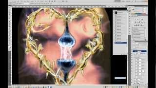 Deftones  Leathers  Surreal Arty Photoshop Timelapse [upl. by Baggs]