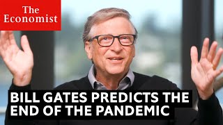 Covid19 Bill Gates predicts the end of the pandemic [upl. by Nylavad]