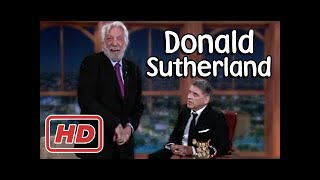 Donald Sutherland with Craig Ferguson Show [upl. by Fionna]