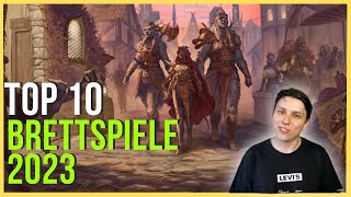 Top 10 Brettspiele 2023  Bis jetzt [upl. by Aihsenad]