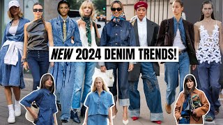 Top 10 Denim Fashion Trends Taking 2024 By Storm [upl. by Eilasor]