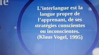 Présentation de deux concepts cognitivistes Le quotmoniteurquot de Krashen et linterlangue de Selinker [upl. by Art376]