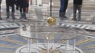 ma visite de la Pendule de Foucault du Panthéon de Paris [upl. by Nosam724]