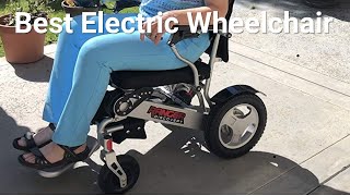 Folding and Unfolding the Electra7 Power Wheelchair [upl. by Crisey]