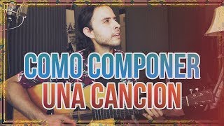 COMO COMPONER UNA CANCION  Como poner acordes a mi letra  como a hacer mis propios requintos [upl. by Buatti]