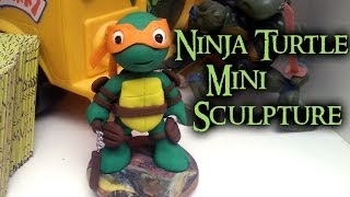 Chibi TMNT Sculpture Collab with Ewa Polymer Clay Tutorial  Arcilla Polimérica [upl. by Luapnoj273]