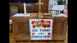 Nov 17th  Childrens Sunday Service  Parkdale United Church Live stream and in person [upl. by Brunhilda677]